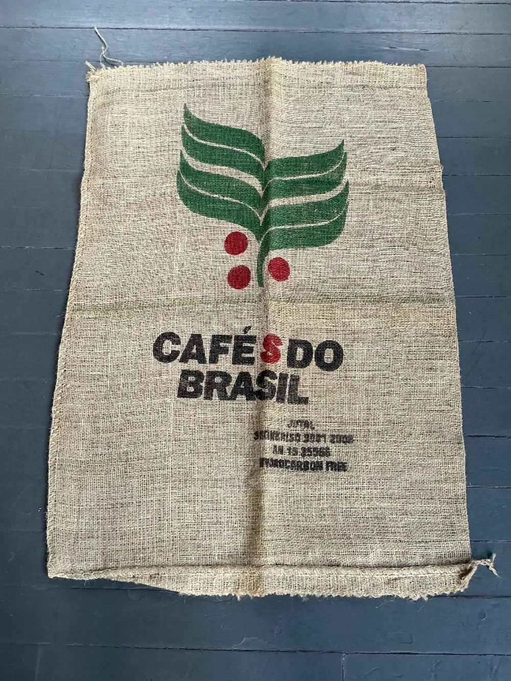Authentic Cooxupé Brazil Arabica Coffee Bean Jute Burlap Sack